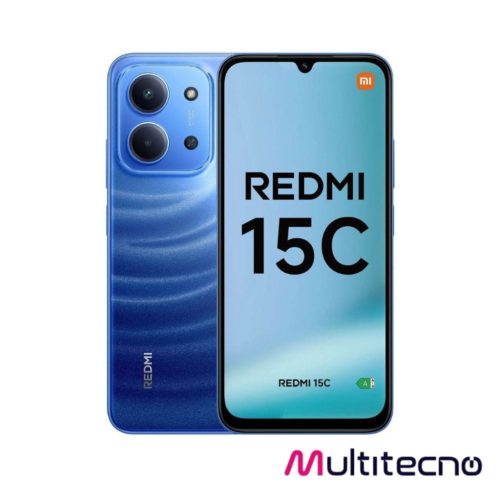 Xiaomi Redmi 15T smartphone Android Moonlight Blue 4GB RAM 256GB almacenamiento, rápido y elegante