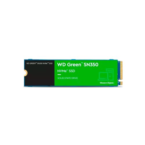 Disco SSD WD Green SN350 1TB NVMe M.2 2280, rápido PCIe Gen3 para mejorar tu rendimiento