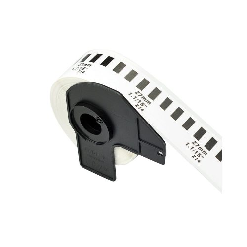 Etiquetas Autoadhesivas Brother DK2214 de 1/2" - Perfectas para Impresoras Térmicas, Pack de Calidad