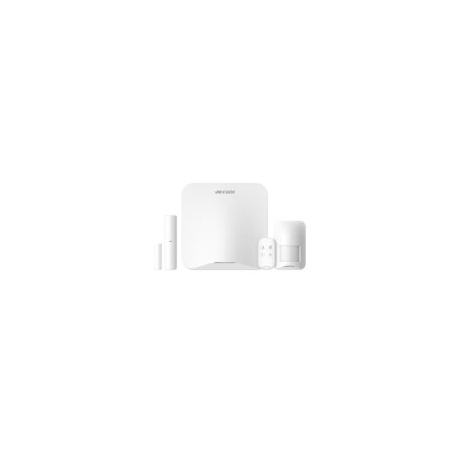 Sistema de Alarma HIKVISION AX Home Kit WiFi - 16 Zonas, Panel, PIR, Magnético y Botón de Emergencia