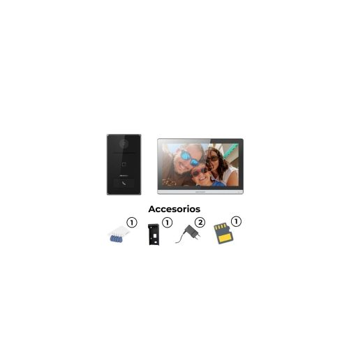 Kit Hikvision de Videoportero con Monitor de 7" y Soporte para MicroSD - Seguridad y Comodidad