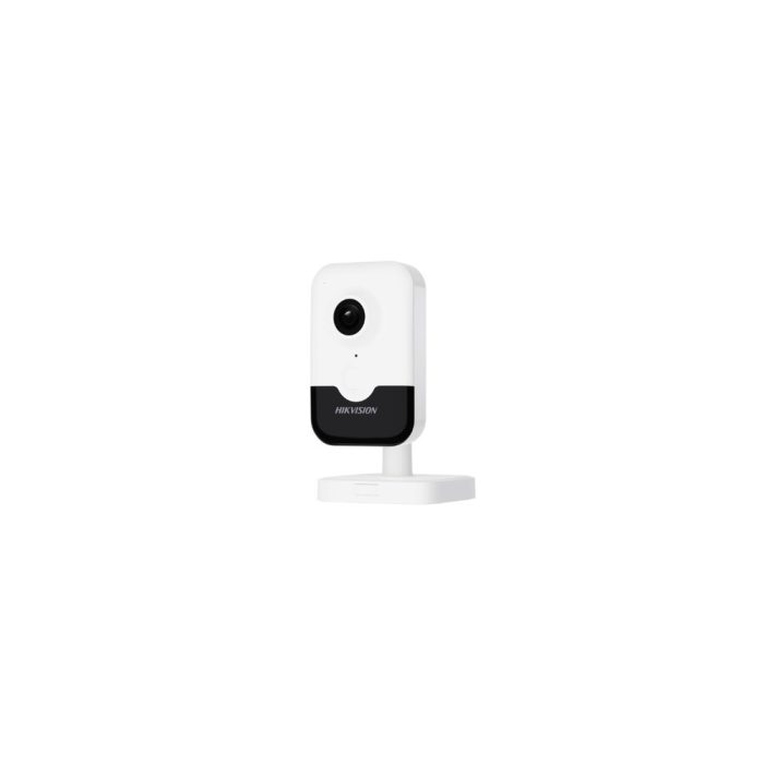 Cámara HIKVISION Cubo IP 4MP HD WiFi con PoE, Ideal para Seguridad Interior y Exterior