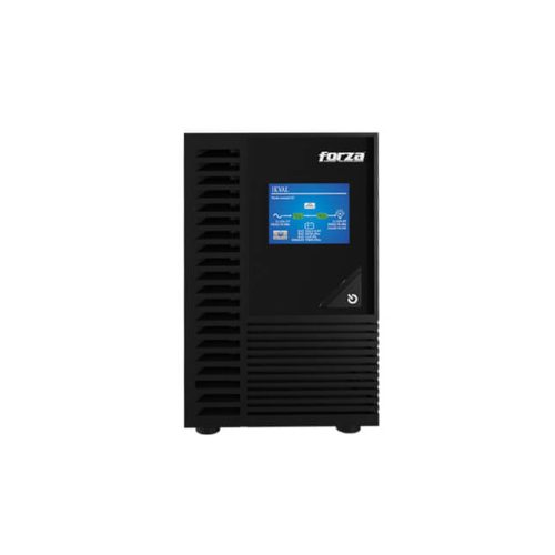 Forza UPS On-Line 1000VA 900W - Sistema de Alimentación Ininterrumpida 3 Tomas 220V para Protección Total