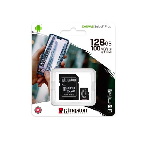 Memoria SDHC Kingston 128GB UHS-I 150MB/s C10 - Almacenamiento Rápido y Fiable para tus Dispositivos