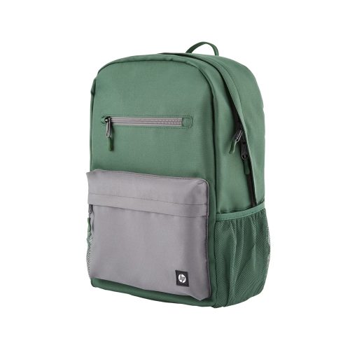 Mochila HP Campus Verde 7J595AA: Diseño Moderno, Espacio Amplio y Comodidad para Estudiantes