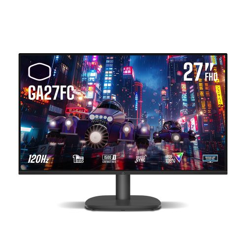 Monitor Gaming Cooler Master 27" IPS FHD 120Hz - Ideal para Juegos y Alto Rendimiento
