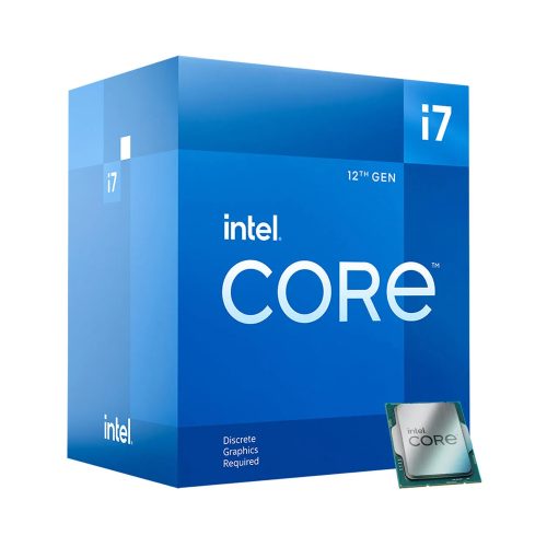 Intel Core i7 12700F 2.1 GHz, 12 núcleos, 20 hilos, 25 MB caché, socket LGA1700 - Rendimiento superior