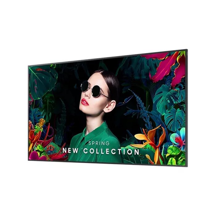 Pantalla Samsung QMC 75" 4K UHD, Smart TV con Conectividad Óptima y Diseño Elegante en Negro
