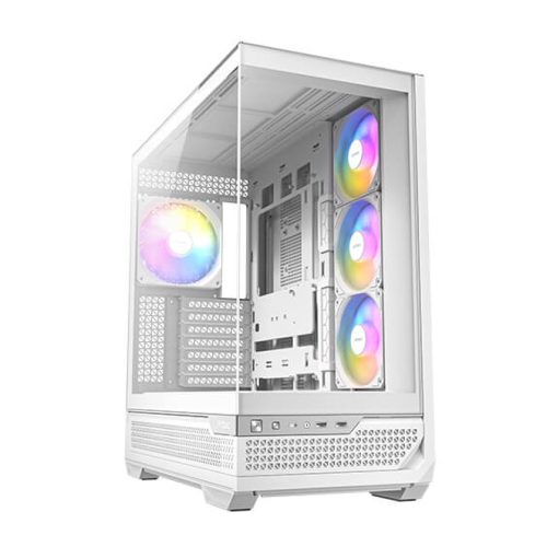 Case Mid Tower ANTEC Constellation C7 ARGB Blanco - Ventilación Óptima y Estilo RGB