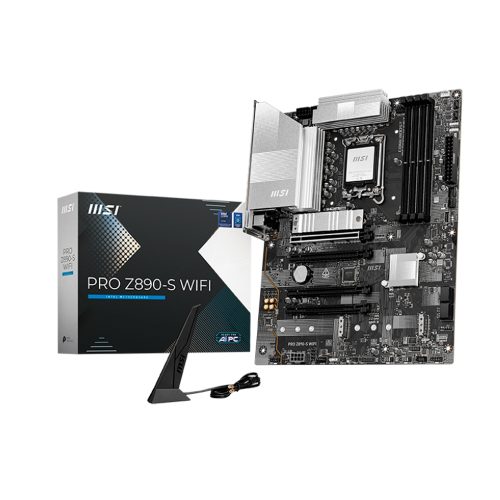 Tarjeta Madre MSI PRO Z890-S - Intel DDR5, WiFi, Alta Velocidad, Soporte Avanzado, Ideal para Gaming