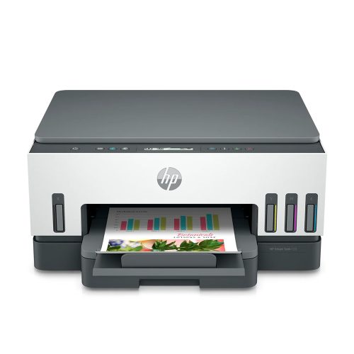 Impresora multifunción HP 720 Inalámbrica: Copia, escanea y imprime 22 ppm a color, 4800 x 1200 dpi