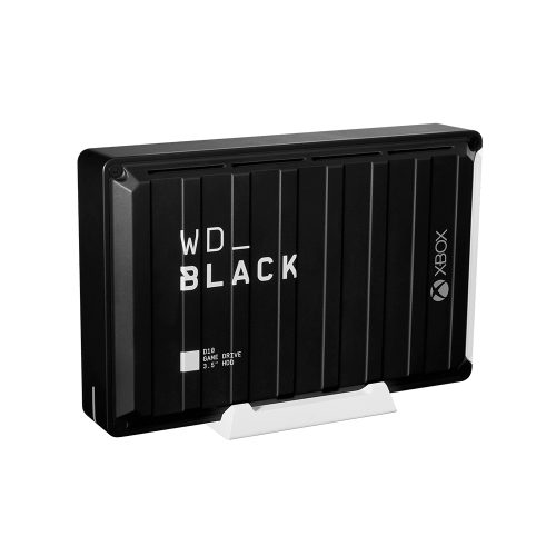 Disco Duro Externo WD_BLACK D10 para Xbox One - 12 TB Portátil USB 3.2 Gen 1, Ideal para Juegos