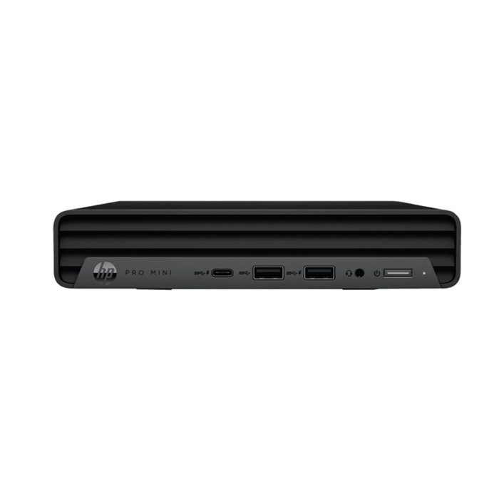 HP Pro Mini 400 G9, Intel i7, 16GB RAM, 512GB SSD, sin monitor, Windows 11 Pro - Compacto y Potente en Negro