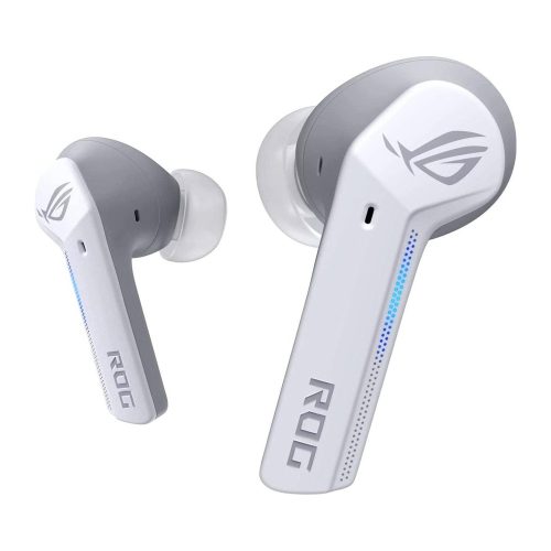 Auriculares Gaming Asus ROG Cetra True Wireless Estéreo - Bluetooth Blancos, Sonido Binaural y Micrófono Omnidireccional