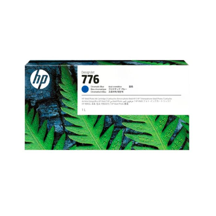 Tinta HP Chromatic Blue 1LT 1XB04A para Impresoras - Alta Calidad y Colores Vivos