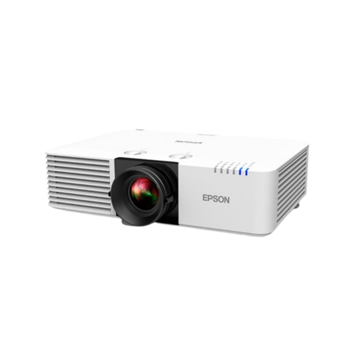Proyector Láser Epson PowerLite L570U WUXGA 5,200 lúmenes, color blanco, ideal para presentaciones brillantes
