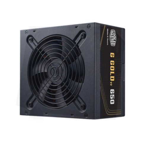 Fuente de Alimentación Cooler Master G Gold 650W V2, Eficiencia 80 Plus Gold, Conector ATX, Negro