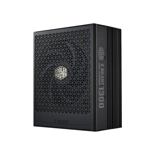 Fuente de Poder Cooler Master X Silent Max Platinum 1300W - Eficiencia 80 Plus Platinum, Silenciosa