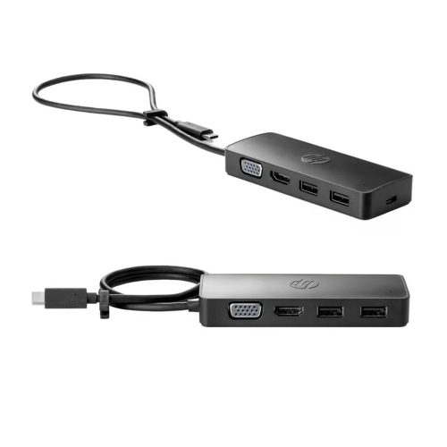 HP USB-C Travel Hub G2 7PJ38AA: Conecta tu Laptop con 7 Puertos, Versátil y Compacto para Viajes