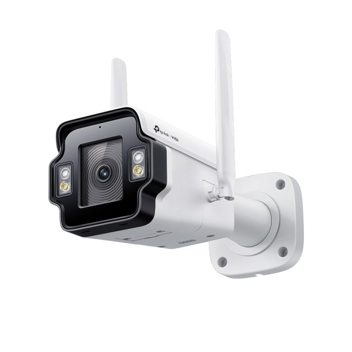 Cámara de vigilancia TP-Link VIGI InSight S345ZI 4MP para interior y exterior, visión clara y seguridad avanzada.