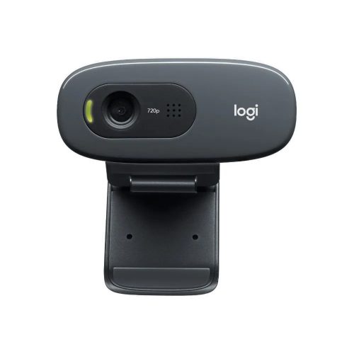 Webcam Logitech C270 HD 720p con Vídeo Clara, Enfoque Automático y Audio Integrado - Ideal para Videoconferencias