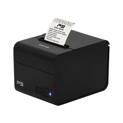 Impresora Térmica POS Custom America P3, 80mm, 300mm/s, USB, Ethernet, Serial y Corte Automático