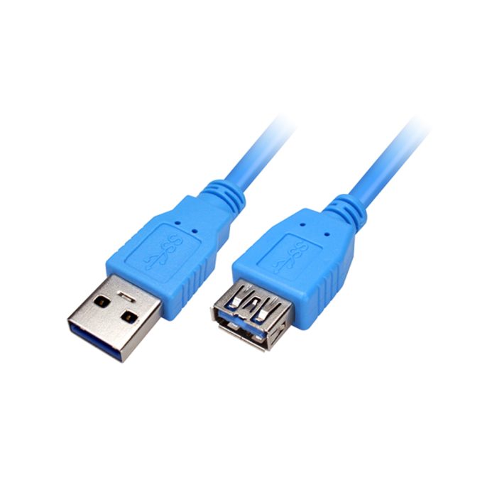 Cable USB 3.0 Xtech de 6ft en azul - Conexión rápida y confiable para todos tus dispositivos