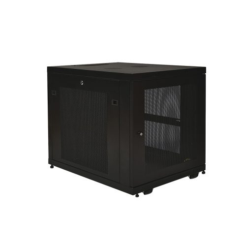 Gabinete TRIPP-LITE SmartRack SR12UB 12U para Piso - Ideal para Almacenamiento y Organización de Equipos