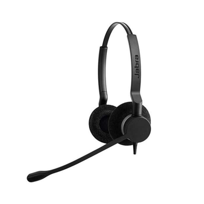 Auriculares Jabra BIZ 2300 QD Duo Cableados - Sonido Premium, Conexión Rápida y Comodidad Ergonomía