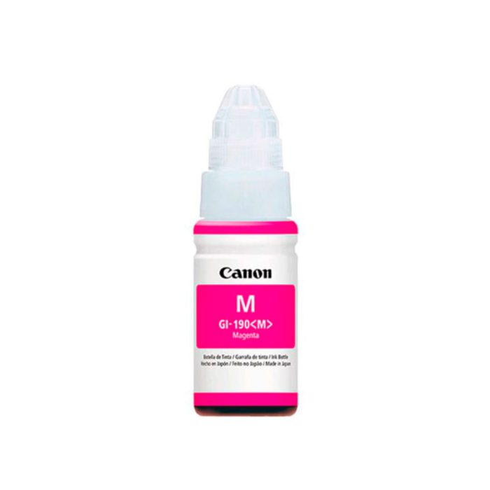 Tinta Magenta Canon GI-190M - Alta Capacidad, Compatible con Impresoras Canon para Colores Vibrantes