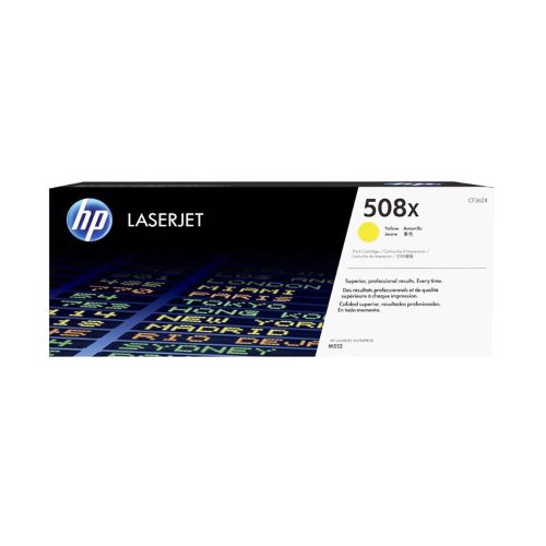 Tóner HP CF362X Amarillo de Alta Capacidad 9.5K para Impresoras MFP M553 - Rendimiento Óptimo
