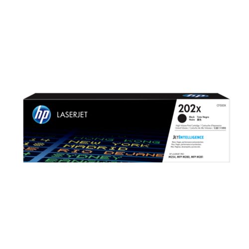 Tóner HP CF500X (202X) Negro para LaserJet Pro M254 - Rinde 3.2k Páginas, Calidad Superior