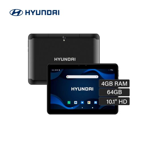 Tablet Hyundai HYTAB Plus 10.1" HD - 4GB RAM, 64GB Almacenamiento, Android 13, Con Stylus