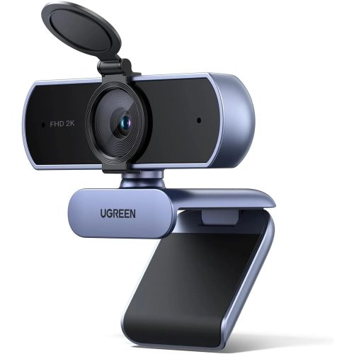 UGREEN Webcam 2K Full HD 1080P con Enfoque Automático - Cámara Ideal para PC