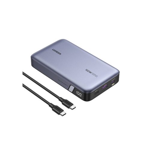 UGREEN Power Bank 20000mAh 100W - Carga Rápida, Portátil y Compatible con Todos tus Dispositivos