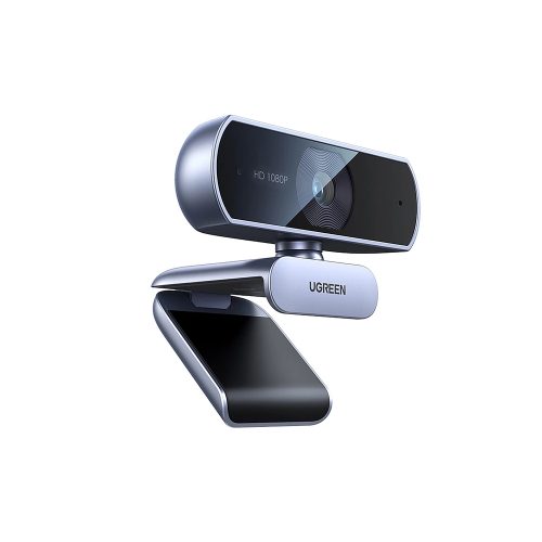 UGREEN Webcam 1080P Full HD con Micrófono y Ángulo Ajustable - Conexión USB Perfecta para Videollamadas