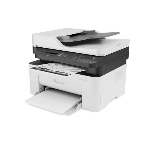 Impresora HP LaserJet 137fnw, A4, 150 hojas, USB y Wi-Fi, ideal para oficina y hogar