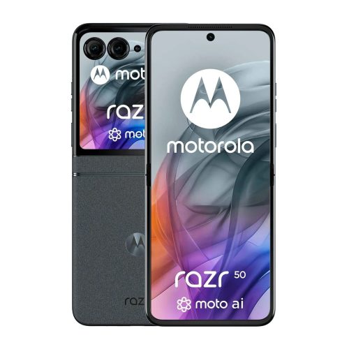 Motorola Moto Razr 50 - Smartphone Android Gris, Pantalla Táctil, Alta Conectividad, Modelo XT2453-1