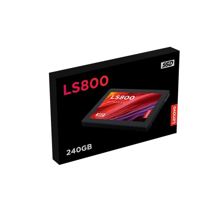 SSD SATA 2.5” 240GB Lenovo LS800 - Almacenamiento Rápido y Confiable para tu PC