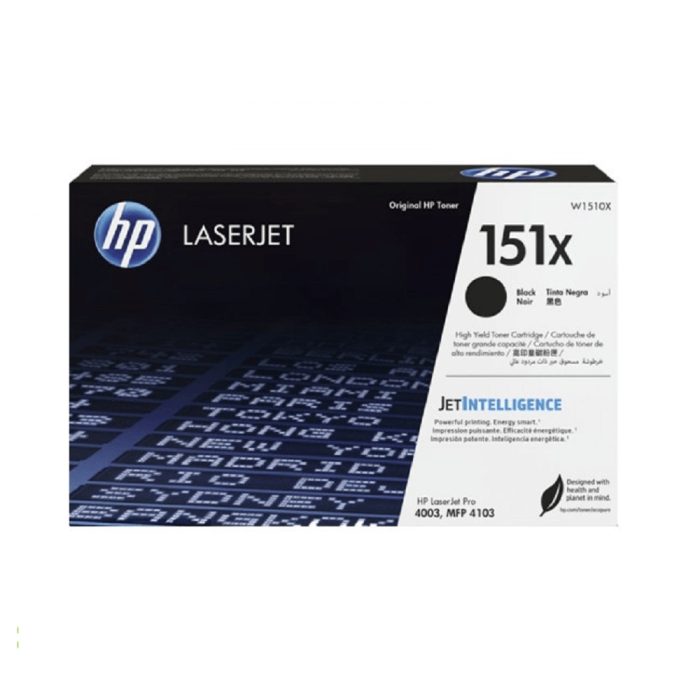 Cartucho de Tóner HP 151X Negro Original - 9700 Páginas de Alta Calidad para Impresoras HP