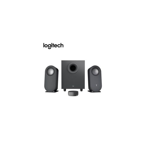 Parlante Bluetooth Logitech Z407 2.1 - 80W de Potencia, Sonido Inmersivo en Negro