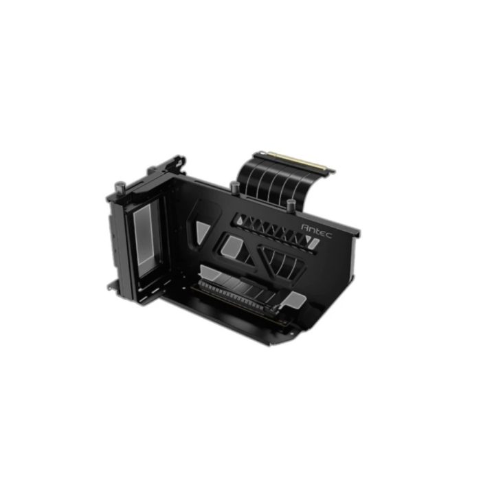 Riser GPU Antec PCIe 4.0 Black - Soporte para RTX 40, Alta Velocidad y Diseño Compacto