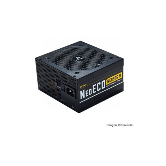 Fuente de alimentación Antec NeoEco NE850G 850W 80+ Gold, eficiente y confiable para tu PC gaming.
