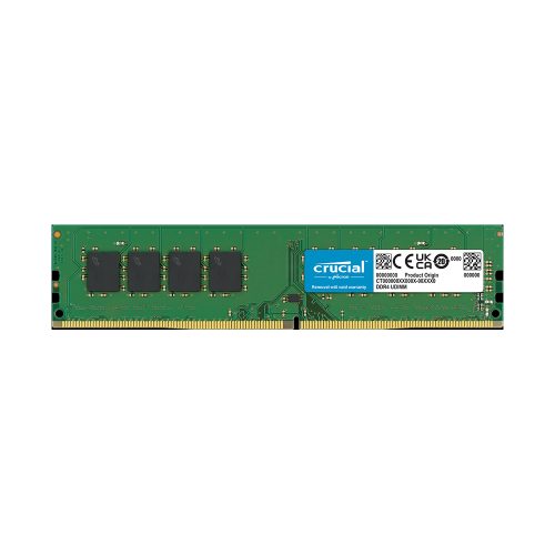 Memoria RAM Crucial DDR4 16GB 3200MHz CL22 - Rendimiento óptimo para gaming y multitarea