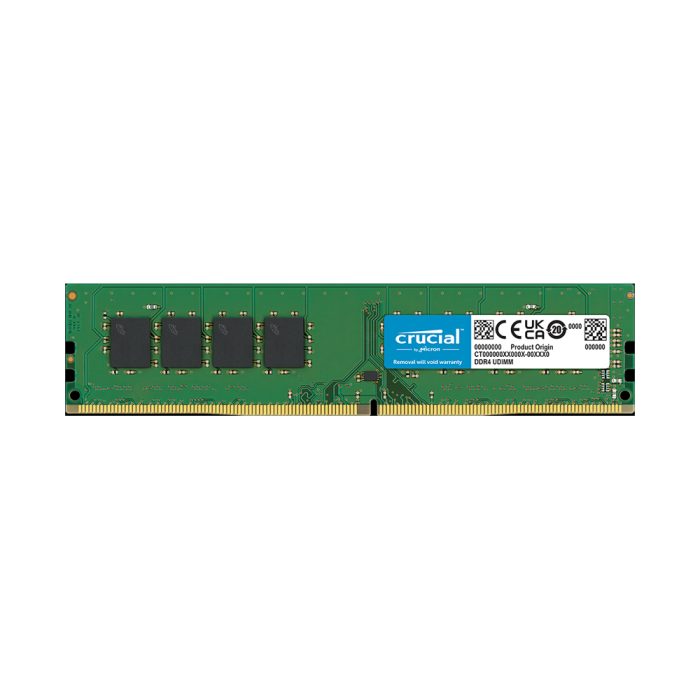 Memoria RAM Crucial DDR4 16GB 3200MHz CL22 - Rendimiento óptimo para gaming y multitarea