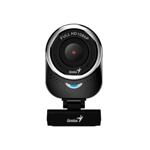 Cámara Webcam Genius QCam 6000 FHD 1080p Negra | Grabación en Alta Definición y Gran Calidad de Imagen