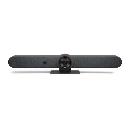 Cámara Logitech Rally Bar 4K USB Graphite: videoconferencias nítidas y conectividad avanzada