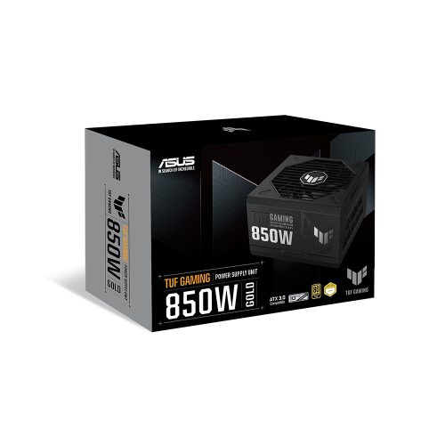 Fuente de alimentación ASUS TUF Gaming 850W ATX 80 PLUS Gold, alta eficiencia y rendimiento para gamers