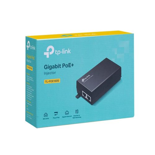 Adaptador Inyector PoE+ TP-Link Omada | Potencia y Conectividad Eficiente para Redes Estables