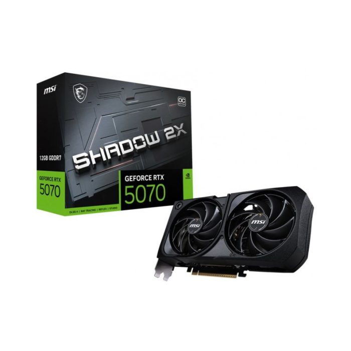 GEFORCE RTX 5070 MSI 12GB 192 Bit - Tarjeta Gráfica de Alto Rendimiento para Gaming y Diseño